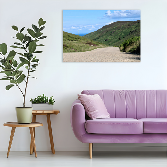 Canvas Art. Scottish Landscapes & Riverscapes. North Glen Sannox. Isle of Arran. Scotland..