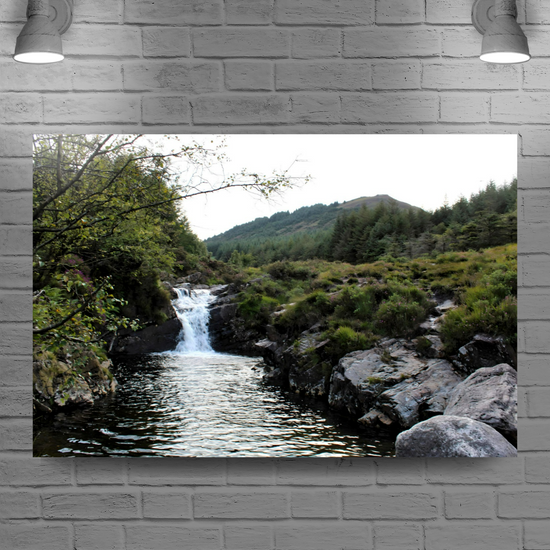 Canvas Art. Scottish Landscapes & Riverscapes. North Glen Sannox. Isle of Arran. Scotland.
