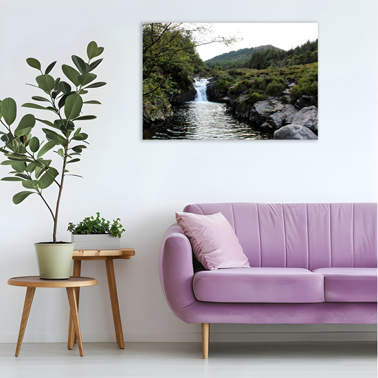 Canvas Art. Scottish Landscapes & Riverscapes. North Glen Sannox. Isle of Arran. Scotland.