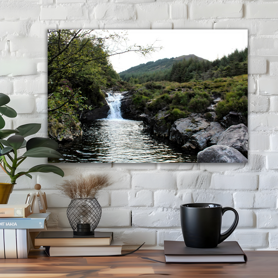 Canvas Art. Scottish Landscapes & Riverscapes. North Glen Sannox. Isle of Arran. Scotland.