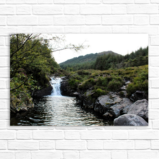 Canvas Art. Scottish Landscapes & Riverscapes. North Glen Sannox. Isle of Arran. Scotland.