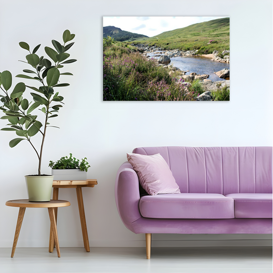 Canvas Art. Scottish Landscapes & Riverscapes. Glen Sannox. Isle of Arran. Scotland.
