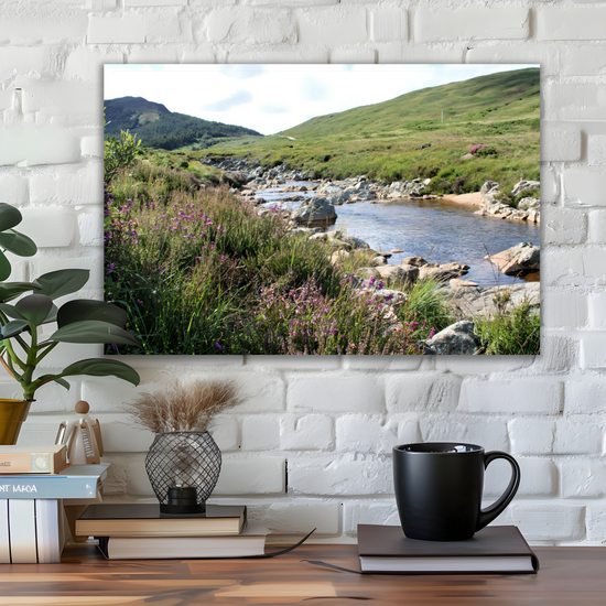 Canvas Art. Scottish Landscapes & Riverscapes. Glen Sannox. Isle of Arran. Scotland.
