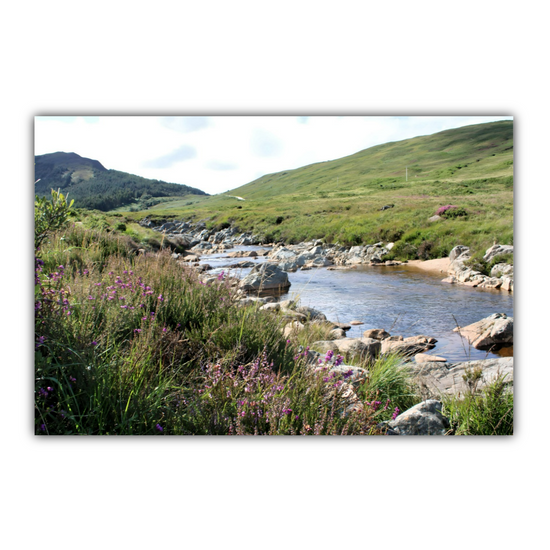 Canvas Art. Scottish Landscapes & Riverscapes. Glen Sannox. Isle of Arran. Scotland.