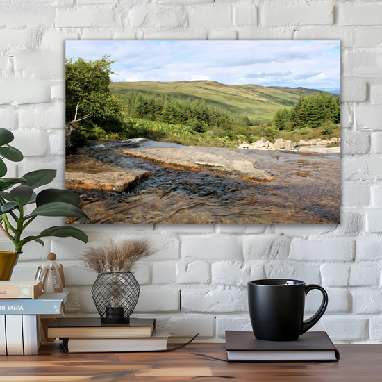 Canvas Art. Scottish Landscapes & Riverscapes. North Glen Sannox. Isle of Arran. Scotland.