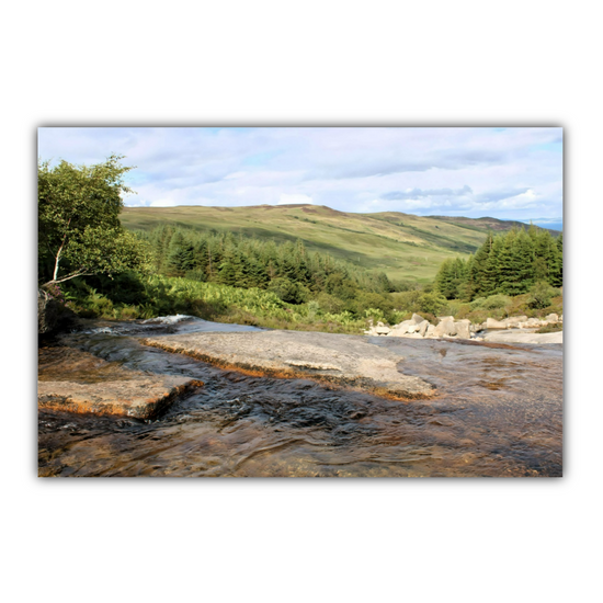 Canvas Art. Scottish Landscapes & Riverscapes. North Glen Sannox. Isle of Arran. Scotland.