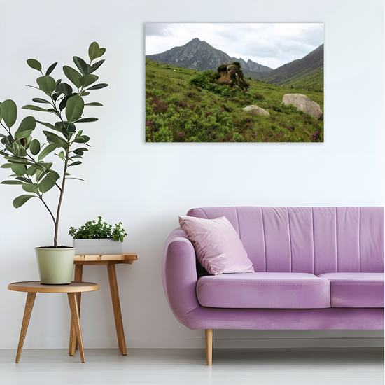 Canvas Art. Scottish Landscapes & Riverscapes. Glen Rosa Trail. Isle of Arran. Scotland.