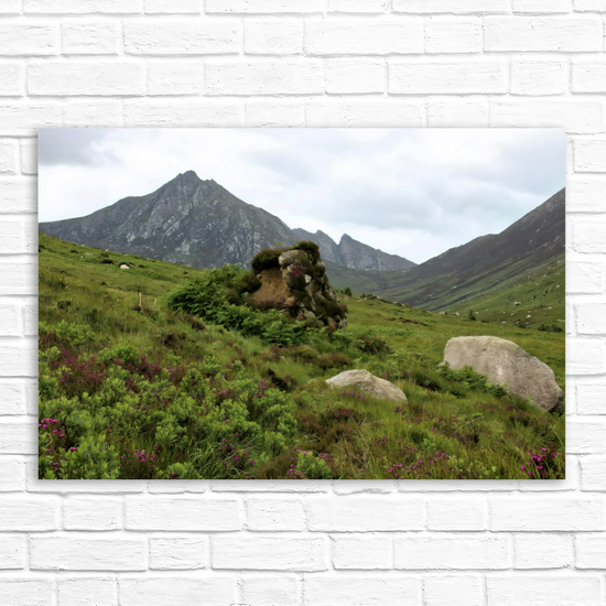 Canvas Art. Scottish Landscapes & Riverscapes. Glen Rosa Trail. Isle of Arran. Scotland.