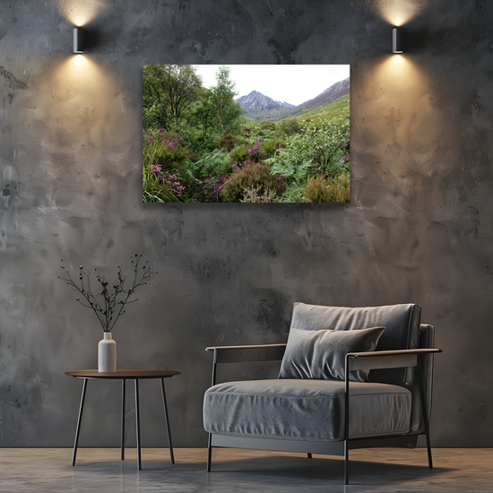 Canvas Art. Scottish Landscapes & Riverscapes. Glen Rosa Trail. Isle of Arran. Scotland.