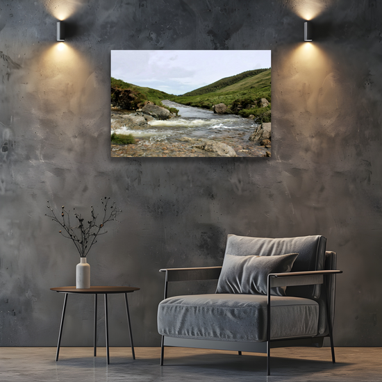 Canvas Art. Scottish Landscapes & Riverscapes. Glen Rosa Trail. Isle of Arran. Scotland.