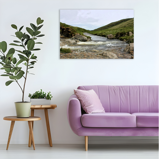 Canvas Art. Scottish Landscapes & Riverscapes. Glen Rosa Trail. Isle of Arran. Scotland.
