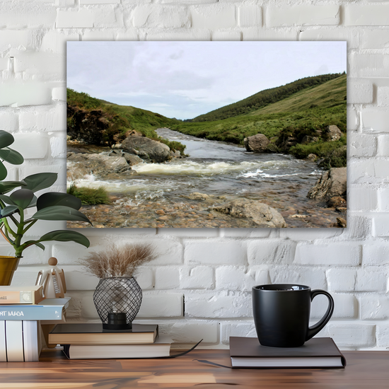 Canvas Art. Scottish Landscapes & Riverscapes. Glen Rosa Trail. Isle of Arran. Scotland.