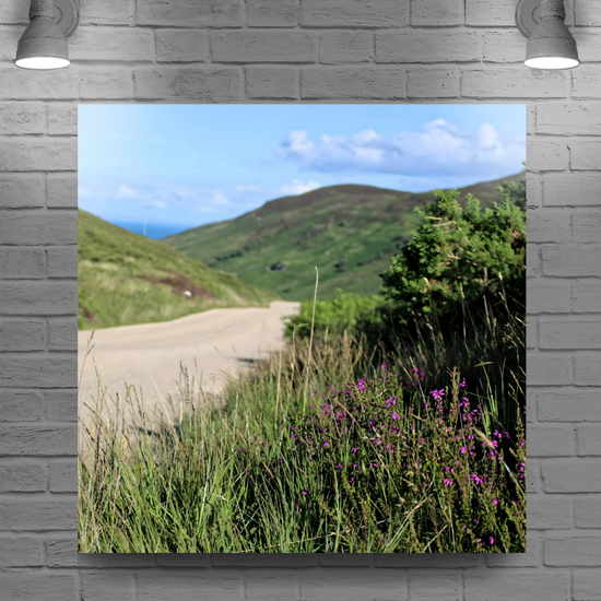 Canvas Art. Scottish Landscapes & Riverscapes. North Glen Sannox. Isle of Arran. Scotland.