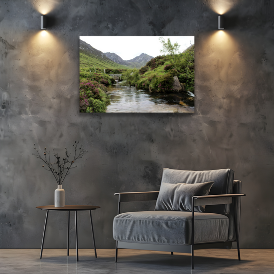 Canvas Art. Scottish Landscapes & Riverscapes. Glen Rosa Trail. Isle of Arran. Scotland.