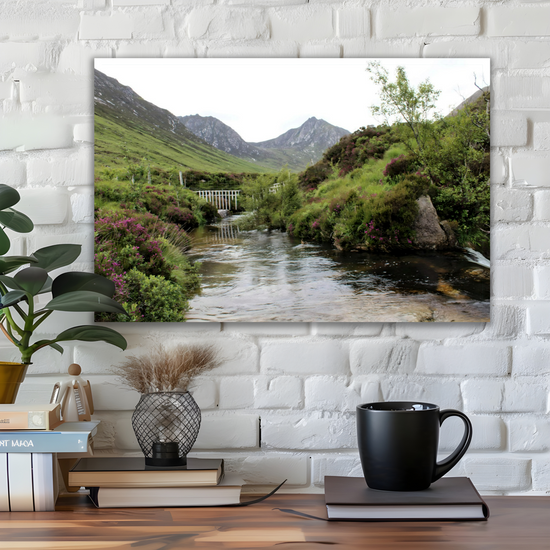Canvas Art. Scottish Landscapes & Riverscapes. Glen Rosa Trail. Isle of Arran. Scotland.