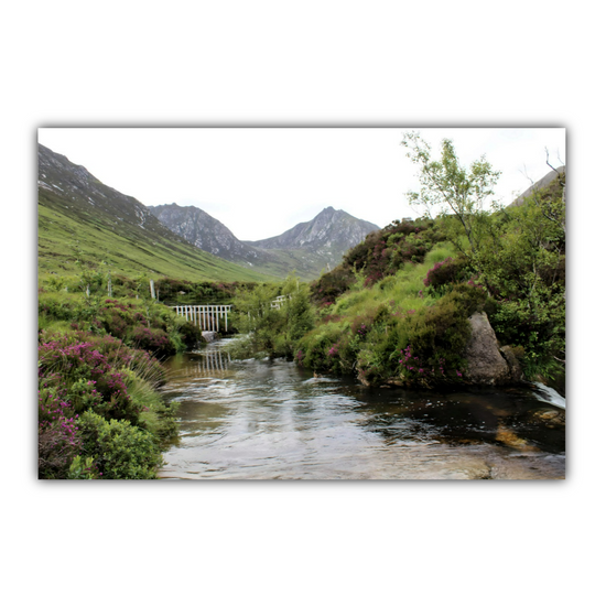 Canvas Art. Scottish Landscapes & Riverscapes. Glen Rosa Trail. Isle of Arran. Scotland.