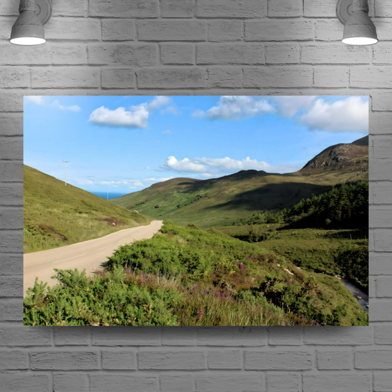 Canvas Art. Scottish Landscapes & Riverscapes. North Glen Sannox. Isle of Arran. Scotland.