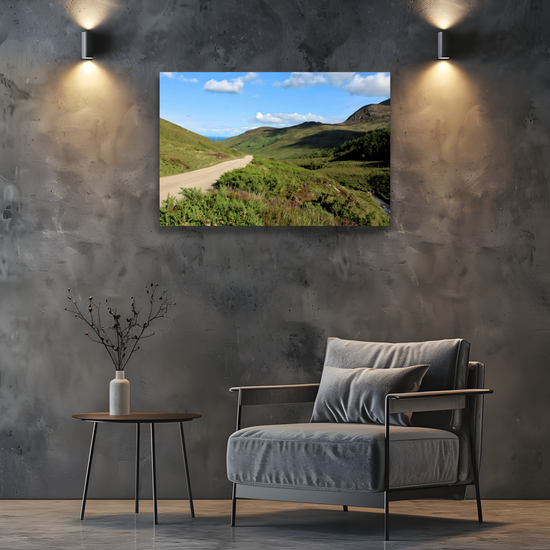 Canvas Art. Scottish Landscapes & Riverscapes. North Glen Sannox. Isle of Arran. Scotland.