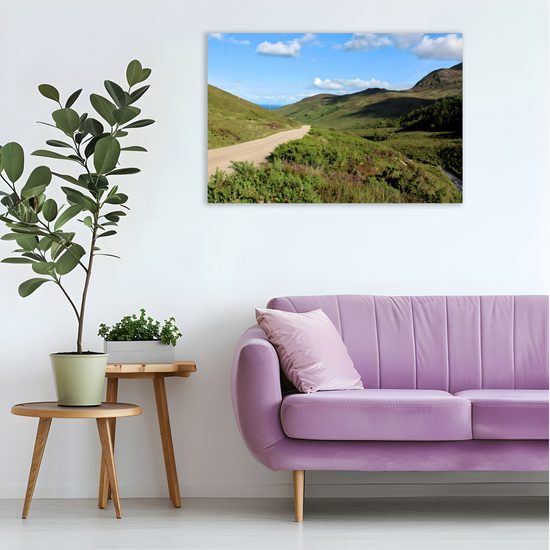Canvas Art. Scottish Landscapes & Riverscapes. North Glen Sannox. Isle of Arran. Scotland.