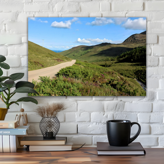 Canvas Art. Scottish Landscapes & Riverscapes. North Glen Sannox. Isle of Arran. Scotland.