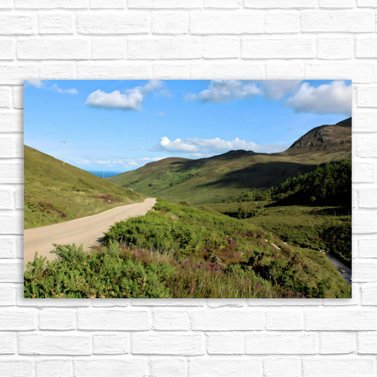 Canvas Art. Scottish Landscapes & Riverscapes. North Glen Sannox. Isle of Arran. Scotland.
