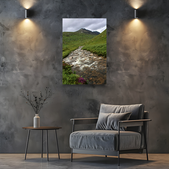 Canvas Art. Scottish Landscapes & Riverscapes. Glen Rosa Trail. Isle of Arran. Scotland.