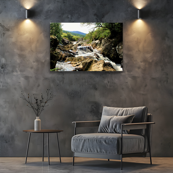Canvas Art. Scottish Landscapes & Riverscapes. North Glen Sannox. Isle of Arran. Scotland.