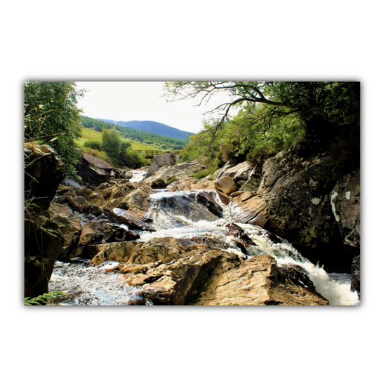 Canvas Art. Scottish Landscapes & Riverscapes. North Glen Sannox. Isle of Arran. Scotland.
