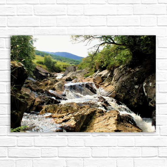 Canvas Art. Scottish Landscapes & Riverscapes. North Glen Sannox. Isle of Arran. Scotland.