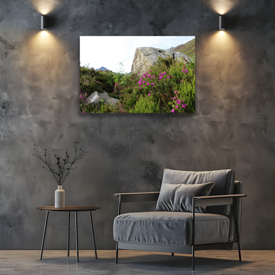 Giclée Mounted Wall Art Prints. The Glen Rosa Trail. Isle of Arran. Scotland.
