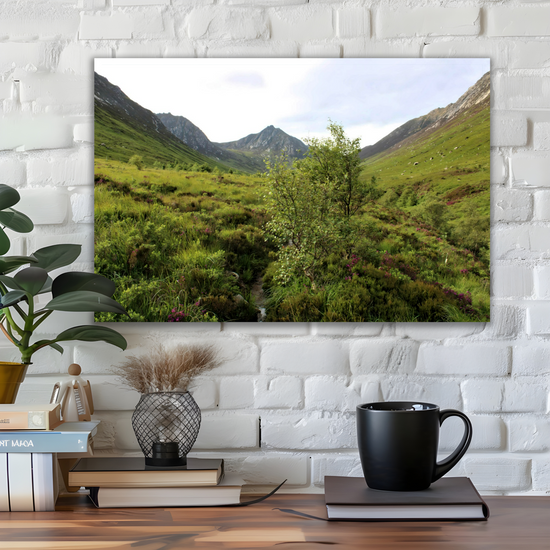 Canvas Art. Scottish Landscapes & Riverscapes. Glen Rosa Trail. Isle of Arran. Scotland.