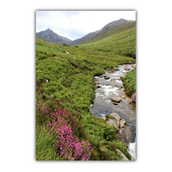 Canvas Art. Scottish Landscapes & Riverscapes. Glen Rosa Trail. Isle of Arran. Scotland.