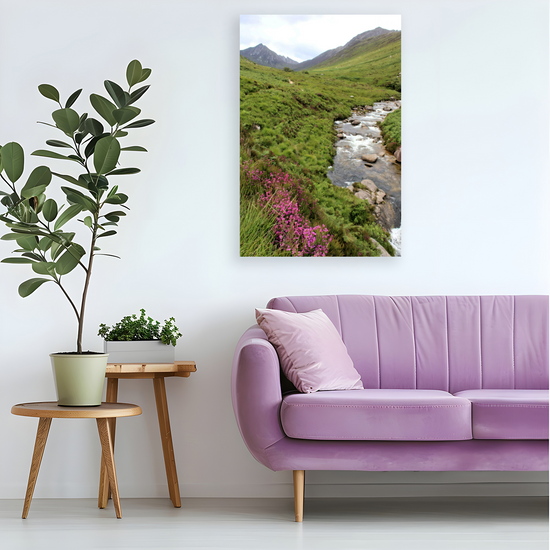 Canvas Art. Scottish Landscapes & Riverscapes. Glen Rosa Trail. Isle of Arran. Scotland.