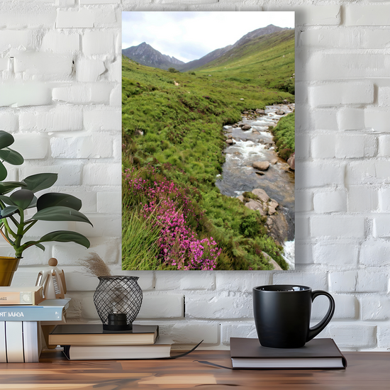 Canvas Art. Scottish Landscapes & Riverscapes. Glen Rosa Trail. Isle of Arran. Scotland.