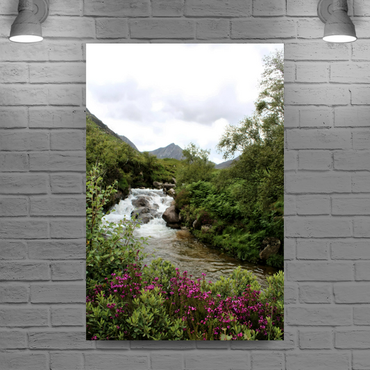 Canvas Art. Scottish Landscapes & Riverscapes. Glen Rosa Trail. Isle of Arran. Scotland.