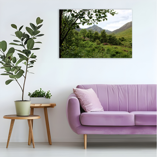Canvas Art. Scottish Landscapes & Riverscapes. Glen Rosa Trail. Isle of Arran. Scotland.
