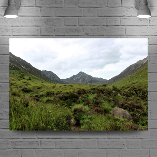 Canvas Art. Scottish Landscapes & Riverscapes. Glen Rosa Trail. Isle of Arran. Scotland.