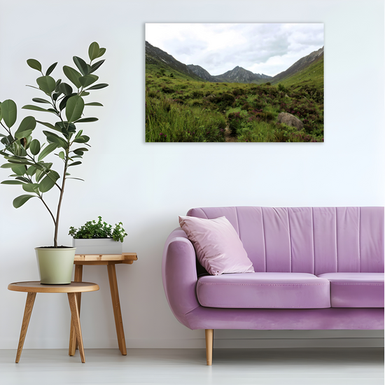 Giclée Mounted Wall Art Prints. The Glen Rosa Trail. Isle of Arran. Scotland.