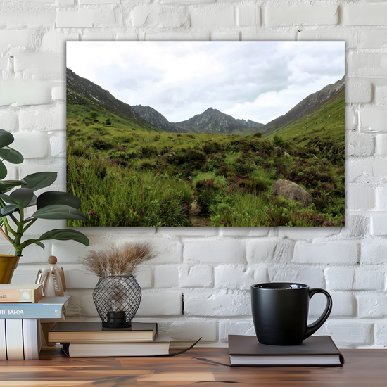 Giclée Mounted Wall Art Prints. The Glen Rosa Trail. Isle of Arran. Scotland.