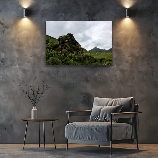 Giclée Mounted Wall Art Prints. The Glen Rosa Trail. Isle of Arran. Scotland.