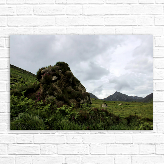 Giclée Mounted Wall Art Prints. The Glen Rosa Trail. Isle of Arran. Scotland.