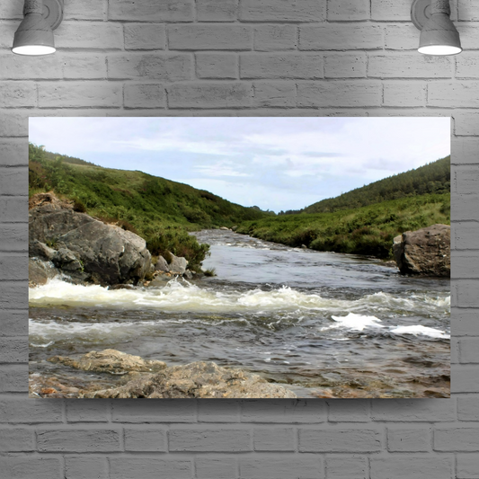 Canvas Art. Scottish Landscapes & Riverscapes. Glen Rosa Trail. Isle of Arran. Scotland.