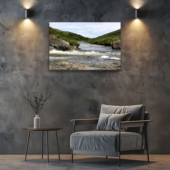 Canvas Art. Scottish Landscapes & Riverscapes. Glen Rosa Trail. Isle of Arran. Scotland.