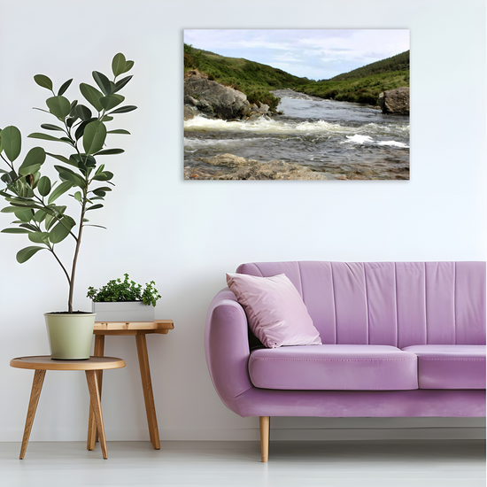 Canvas Art. Scottish Landscapes & Riverscapes. Glen Rosa Trail. Isle of Arran. Scotland.