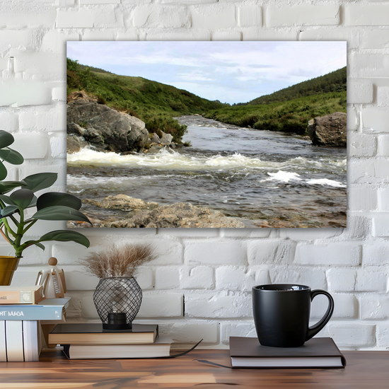 Canvas Art. Scottish Landscapes & Riverscapes. Glen Rosa Trail. Isle of Arran. Scotland.