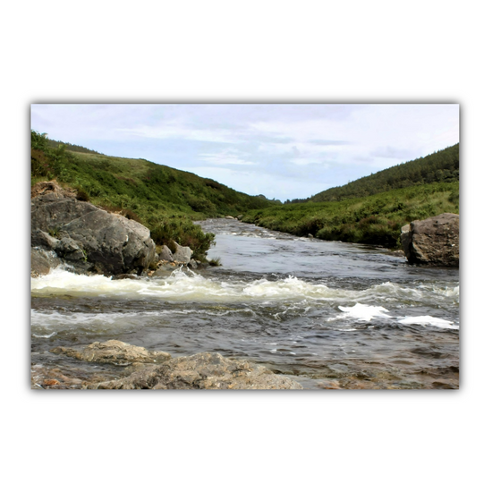 Canvas Art. Scottish Landscapes & Riverscapes. Glen Rosa Trail. Isle of Arran. Scotland.