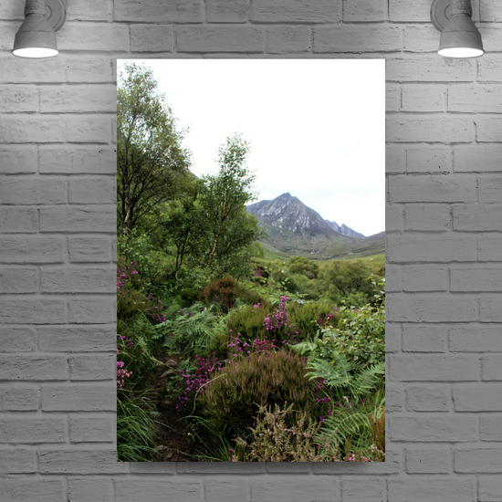 Canvas Art. Scottish Landscapes & Riverscapes. Glen Rosa Trail. Isle of Arran. Scotland.