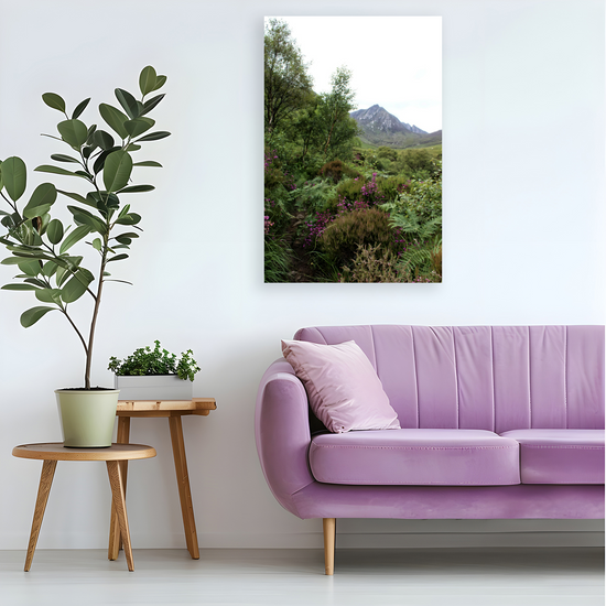 Canvas Art. Scottish Landscapes & Riverscapes. Glen Rosa Trail. Isle of Arran. Scotland.