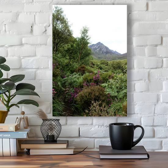 Canvas Art. Scottish Landscapes & Riverscapes. Glen Rosa Trail. Isle of Arran. Scotland.