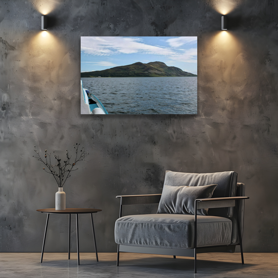 Canvas Art.  Scottish Landscapes & Seascapes. Holy Isle. Firth of Clyde. Isle of Arran. Scotland.